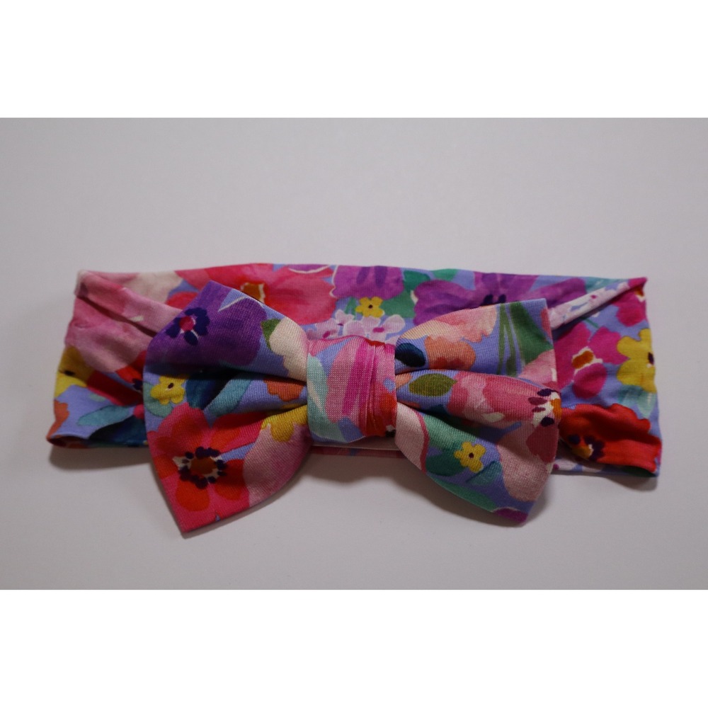 Little Sleepies Sweet Sprigs Floral Bamboo Knotted Headband NB-3T